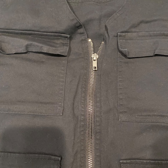 Weissman Mixify Studio Exclusive Black Stretch Twill Cargo Vest – Adult Medium - Picture 5 of 7
